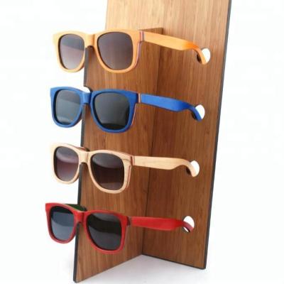 China Wooden Sunglasses Skateboard Sunglasses 2020 Hot Sales Men And Women Sun Glasses for sale