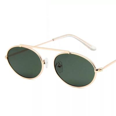 China 2021 New Style Metal Sunglasses Fashion Street Unisex Famous Popular Famous Metal Frameless Sunglasses for sale