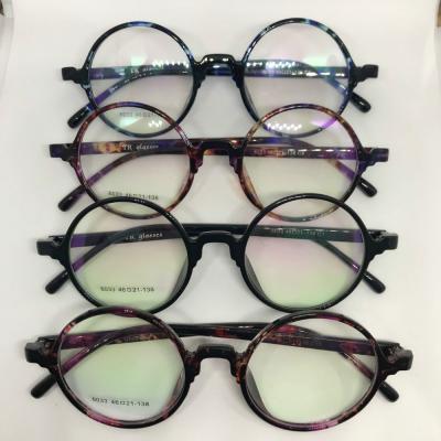 China Fashion\Comfortable\Durable New Model Round Colors TR90 Glasses Wholesale China 2022 Hot Optical Glasses for sale