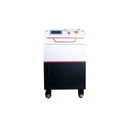 China PVC 200W Water Cooled Pulse Laser Cleaning Machine For Automotive Parts Cleaning for sale