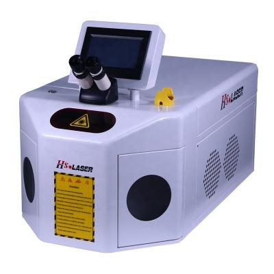 China Jewelry shop 100w 200w desktop mini laser weld machine gold jewelry welding machine for sale