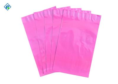 China 2.5 MIL Plain Pink Poly Mailers Mailing Bags Poly Bags with seal for sale