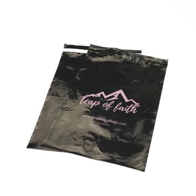 China Matte black poly mailers 24x24,China security bag, red shipping bag, polymailers,Black postal bags for sale