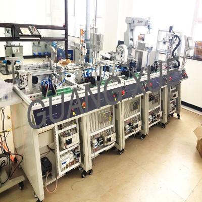 China Student Learning High Quality Comprehensive Teaching Equipment GX-ZDH13F-01 (Siemens) Mechatronics Evaluation Training Equipment for sale