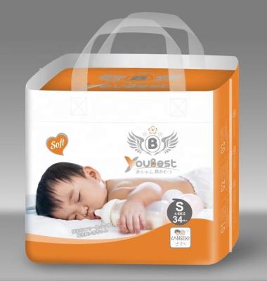 China YOUBEST JAPAN High Quality Wholesale Sales Printed Disposable Baby Diaper Pants for sale