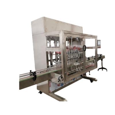 China Food Wholesale Servo motor vegetable oil filling machine cooking oil olive oil filling sealing labeling machine price for sale