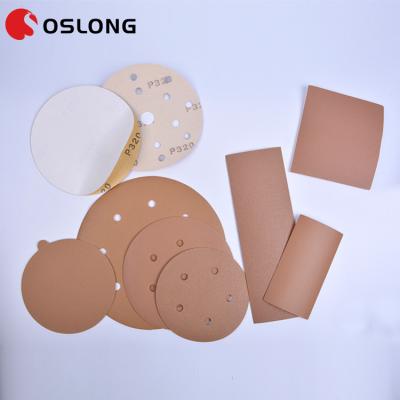 China 115g Newspaper Distribution Tour Sandpaper Disc for Stainless Steel Grinding for sale