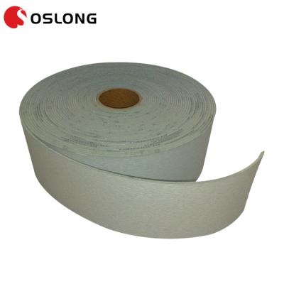 China Aluminum Oxide Sponge Paper Sandpaper Roll Polishing Sanding Price for sale