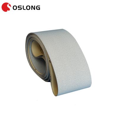 China 150g Paper Abrasive Sanding Belt For Stainless Steel , Abrasive Polishing Belts for sale