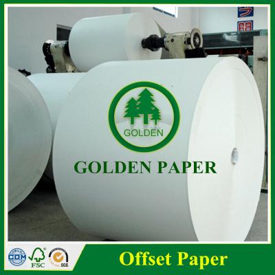 Κίνα 55g 60g 75g 80g 90g 100g 120g 150g white bond woodfree offset paper for printing προς πώληση