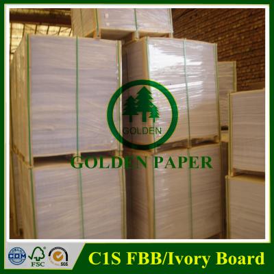 China Anticurl Ivory Colored Paper White Ivory Board 250g 300g For Sale for sale