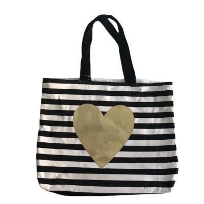 China Fashion\Comfortable Promotional Reusable Canvas\Durable Tote Bag With Lowest Price Hopping Fashion 100%Cotton for sale