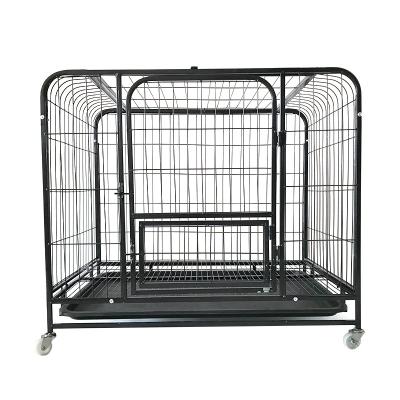 China Simplicity Easy Clean Durable Modern Pet Kennel Steel Dog Cage Metal Cage For Dogs for sale