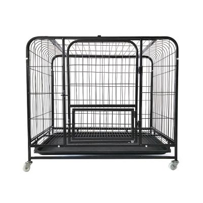 China Sustainable Available In Various Sizes Galvanized Large Dog Cage Square Tube Dog Cages For Different Dogs for sale