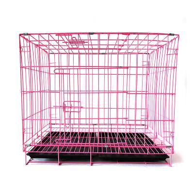 China Breathable Cheap Fashion Folding Lightweight Dog Cages Modern Dog Cage Dog Houses Cages for sale