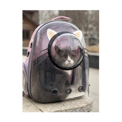 China Custom Viable Cat Carrier Pet Backpack Carrier Pink Cats Backpack Cat Carry Pet Backpack for sale