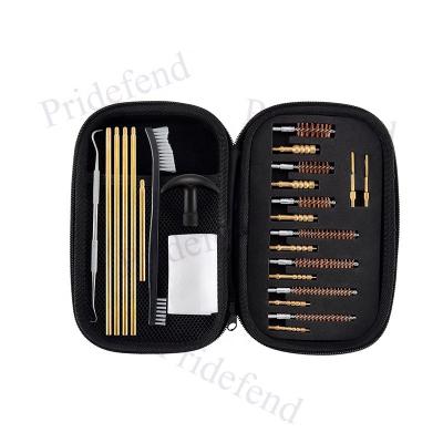 China Universal Cleaning Kit Multi-caliber Hole .22.30.243.280.40.45.357/9mm/.380 Brushes Universal Brass Tips Cleaning Kit for sale