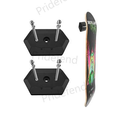 China Reinforced Thermoplastic Skateboard Deck Display and Storage Skateboard Wall Mount Skateboard Hanger for sale