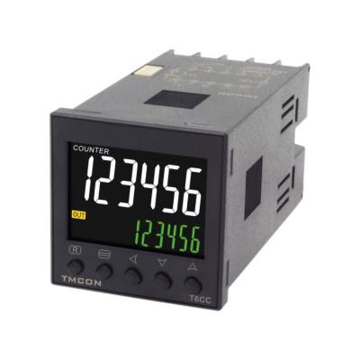 China T6CC H7CX TMCON 6 Digit LCD Display RS485 MODBUS Smart Multifunctional Preset Digital Preset Meter 48*48mm for sale