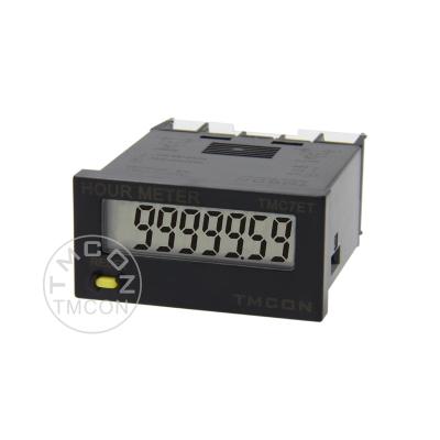 China TMC7ET TMCON DIN 24*48 Industrial Cheap Electronic LCD Display Digital Timer Accumulating Time Hour Counter Meter for sale