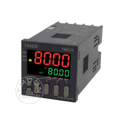 China Routine is not TMC5X TMCON DIN 48*48 LCD Display Waterproof Multifunction Time Relay Industrial Digital Timer for sale