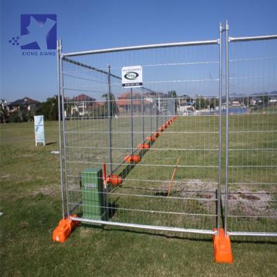 China Plastic Feet Australia Widely Used Australia Standard Construction Fence Easily Assembled Temporary Fence for sale