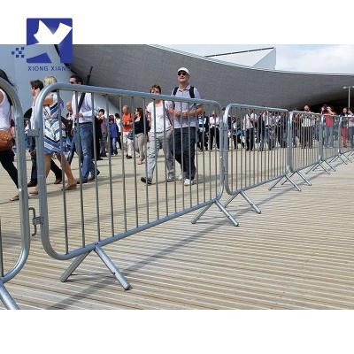 China Hot Sale 1.1x2.4m Security Metal Pedestrian Barrier Easily Assembled Traffic Road Standard Crowd Control Barrier for sale