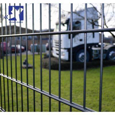 China Easily Assembled Heavy Duty 868/656 Galvanized Wire Mesh Security Twin Steel 2D Double Panel Wire Mesh for sale