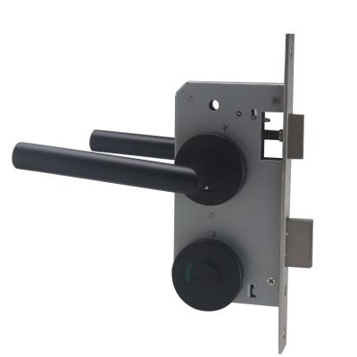 China Bathroom Wooden/ Steel door durable Stainless steel bathroom door lock with emergency bottom for sale