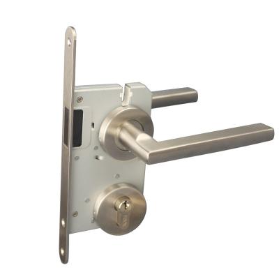 China Door Fashionable modern house Stainless steel magnetic door lock for sale