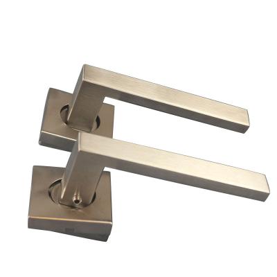 China Modern Door& window handle popular Stainless steel 304  modern square design door handle for sale