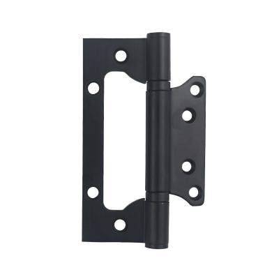 China Modern Smooth working Matt black Stainless steel 2BB butterfly door hinge for sale