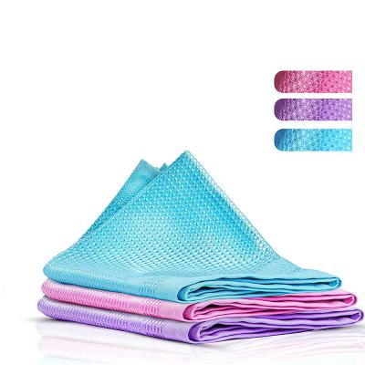 China Sustainable Net Absorbent Microfiber Lint Free Super Premium Ultra Soft Tea Towel For Kitchen for sale