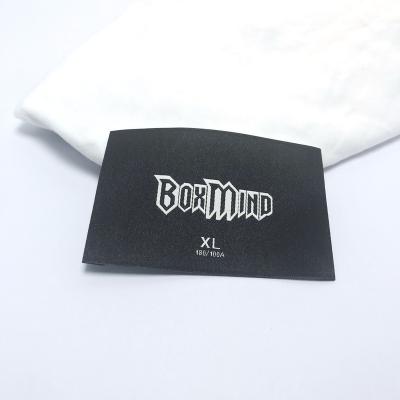 China Washable Custom Name Logo Damask Garment Woven Labels for Apparel and Fabric for sale