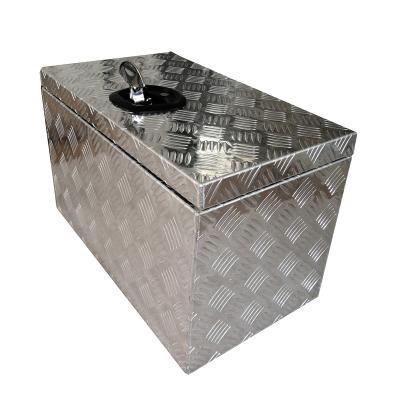 China Metal Lockable Aluminum Tool Boxes Hardware Truck Waterproof Aluminum Body Tool Box for sale