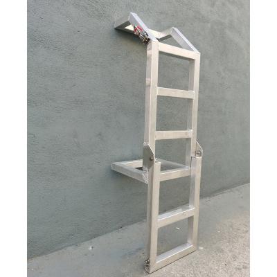 China Universal UTE Tray Canopy Adjustable Aluminum 4wd Ladder Rear Ladder for ute canopy for sale