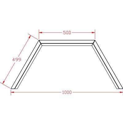 China Trucks Cars Traliers Mud Fin Aluminum Truck Tapered Underbody Rope Box Used Aluminum 4x4 Wheel Arch Kit for sale