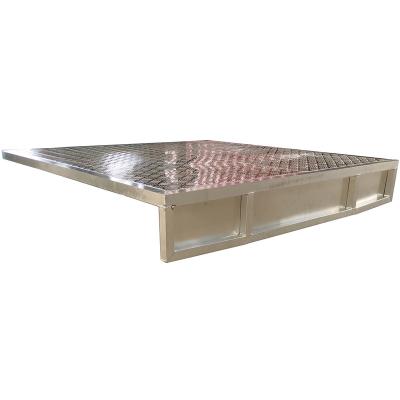 China Eco-friendly UTE Lightweight Half Canopy Hot Sale Aluminum Tray Canopy Australia UTE Tray for sale