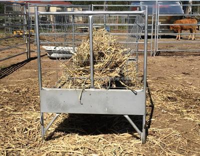 China Farm Cattle, Goats, Sheep, Cattle Drivers Horse Round Bale Hay Feeders for sale