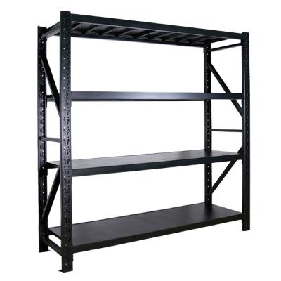 China Longspan Heavy Duty Coated Adjustable Display Rack Storage Metal Pallet Warehouse Corrosion Protection Steel Power Shelving for sale