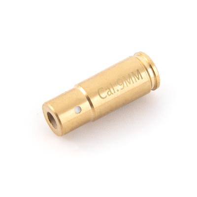 China Calorie in brass. 9mm Laser Hole Sight Scope 9mm Red Laser Boresighter for sale