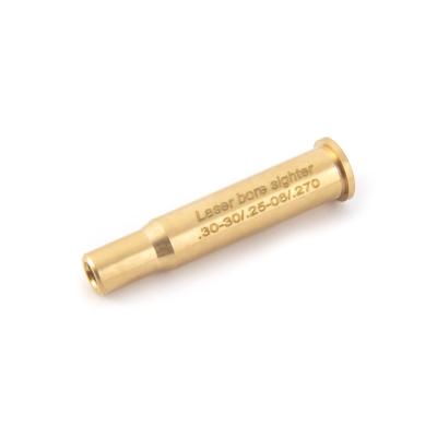 China Brass Bored Red Bore Sight .30-30/.25-06/.270 Laser Hole Sight For Rifle Scope Sight for sale