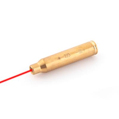 China Brass 223 Round Laser Bore Sight For Scope Rifle Bore Sight And 223REM Sight for sale