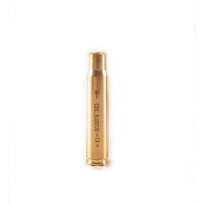 China Cartridge 8x57JS Brass Red Laser Boreighter For Rifle Scope Zeroing And Sighting Laser Hole 8x57 Sight Collimator for sale