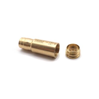 China Brass 9mm Boresighter Cartridge 9mm Luger Laser Hole Sight For Pistol Gun Aim-in and Zeroing for sale