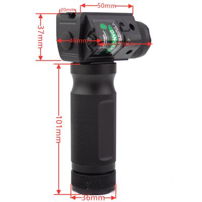 China Aluminum Alloy Green Laser Flashlight 3 Modes LED Flashlight Tactical Combo Laser Sight for sale