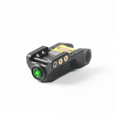 China USB Rechargeable Pistol Green Laser Sight Gun 20mm Nylon Fiber Reinforced Green Laser Sight for sale