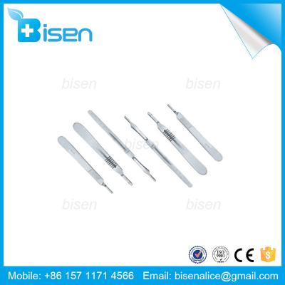 China BS-A005 Hospital Stainless Steel Medical Operation / Surgical Knife Handle For Surgical Blade for sale