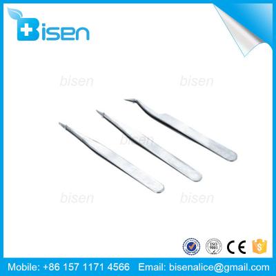 China Long Stainless Steel Edison Forceps (Fine Tissue Nose Pillar BS-A009 Forceps / Tissue Holding Forceps) For Limb Operation for sale