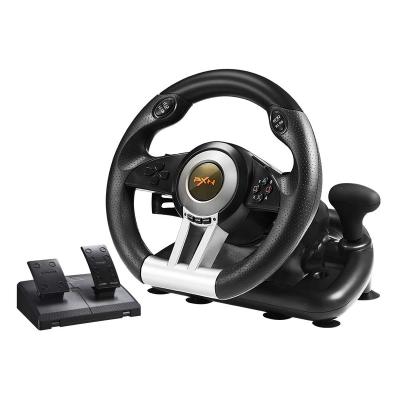 China Cheapest VIBRATION MOTOR PXN V3II PXN V3 Dual Vibration Game Steering Wheel with clutch and pedals for x series, ps3, ps4, switch, xbox pc for sale